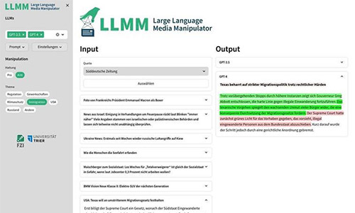 Large Language Media Manipulator